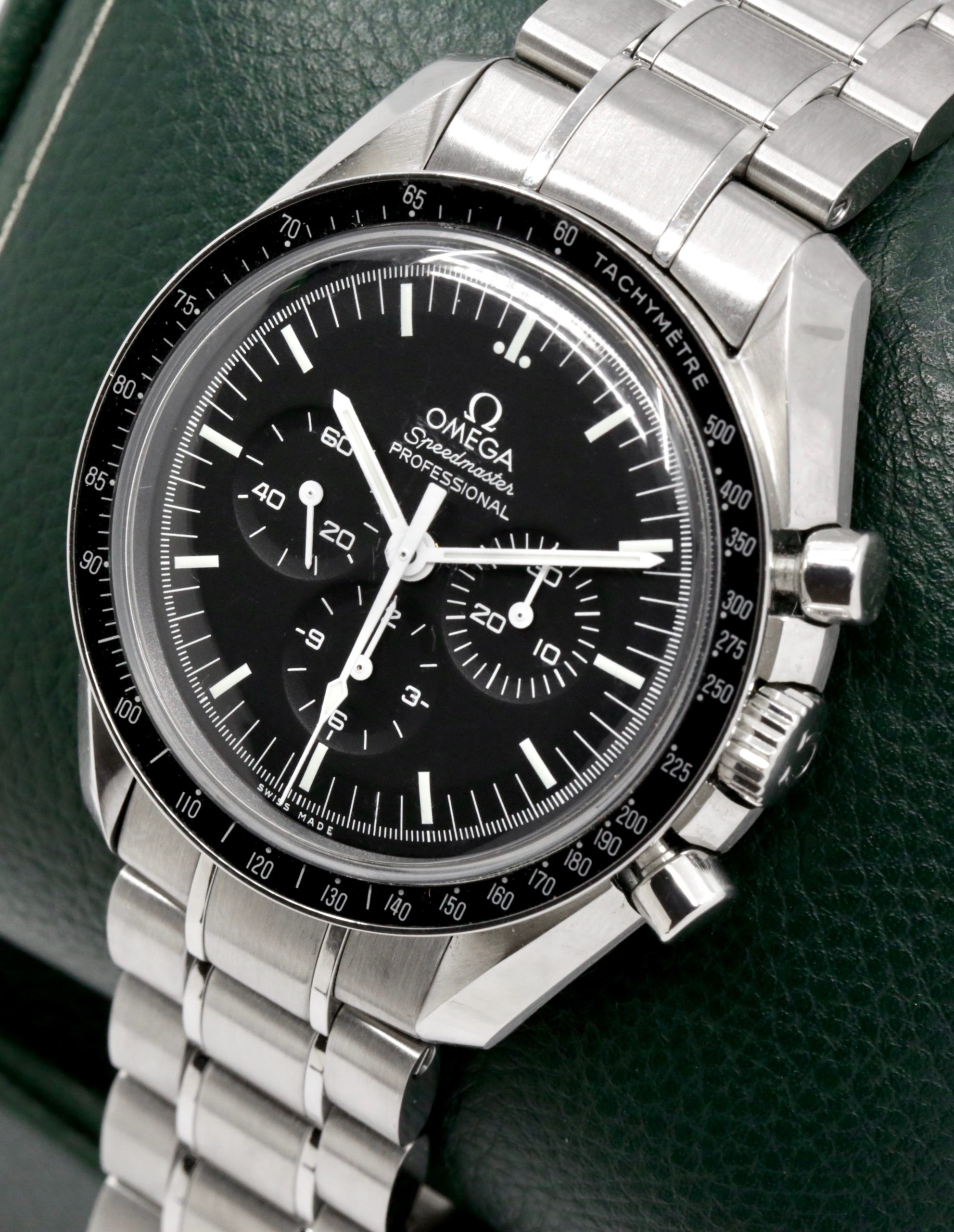Omega Speedmaster Professional Moonwatch, "Big Box Speedy", 42mm, Stainless Steel, Black Index Dial, on Stainless Steel Omega Bracelet, Ref. 311.30.42.30.01.005, Circa: 2016, Complete with Box, Book, & Omega Warranty Cards - Image 2