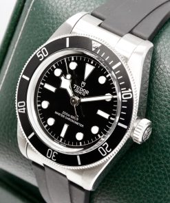 Alternative view of Tudor Black Bay Monochrome, 41mm, Stainless Steel, Black Index Dial, Black Bezel, on Black Tudor Rubber Strap with Stainless Steel Tudor Deployant, Ref. 7941A1A0NU, Circa: 2024, with Box, Books, Swing Tag, Tudor Warranty Card & Balance of 5 Year Tudor Factory Warranty
