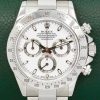 Rolex Cosmograph Daytona, Stainless Steel Case, with Stainless Steel Bezel, White Index Dial, on Stainless Steel Rolex Oyster Bracelet, Ref. 116520, Circa: 2004, with Box, Book, Rolex Service Card & Balance of 2 Year Rolex Service Warranty