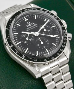 Alternative view of *ON SALE!! Omega Speedmaster Professional Moonwatch, "Sapphire Sandwich", Stainless Steel, Black Index Dial, Black Bezel, on Stainless Steel Omega Bracelet, Ref. 310.30.42.50.01.002, Circa: 2021, with Box, Book, Omega Warranty Cards & Balance of 5 Year Omega Factory Warranty