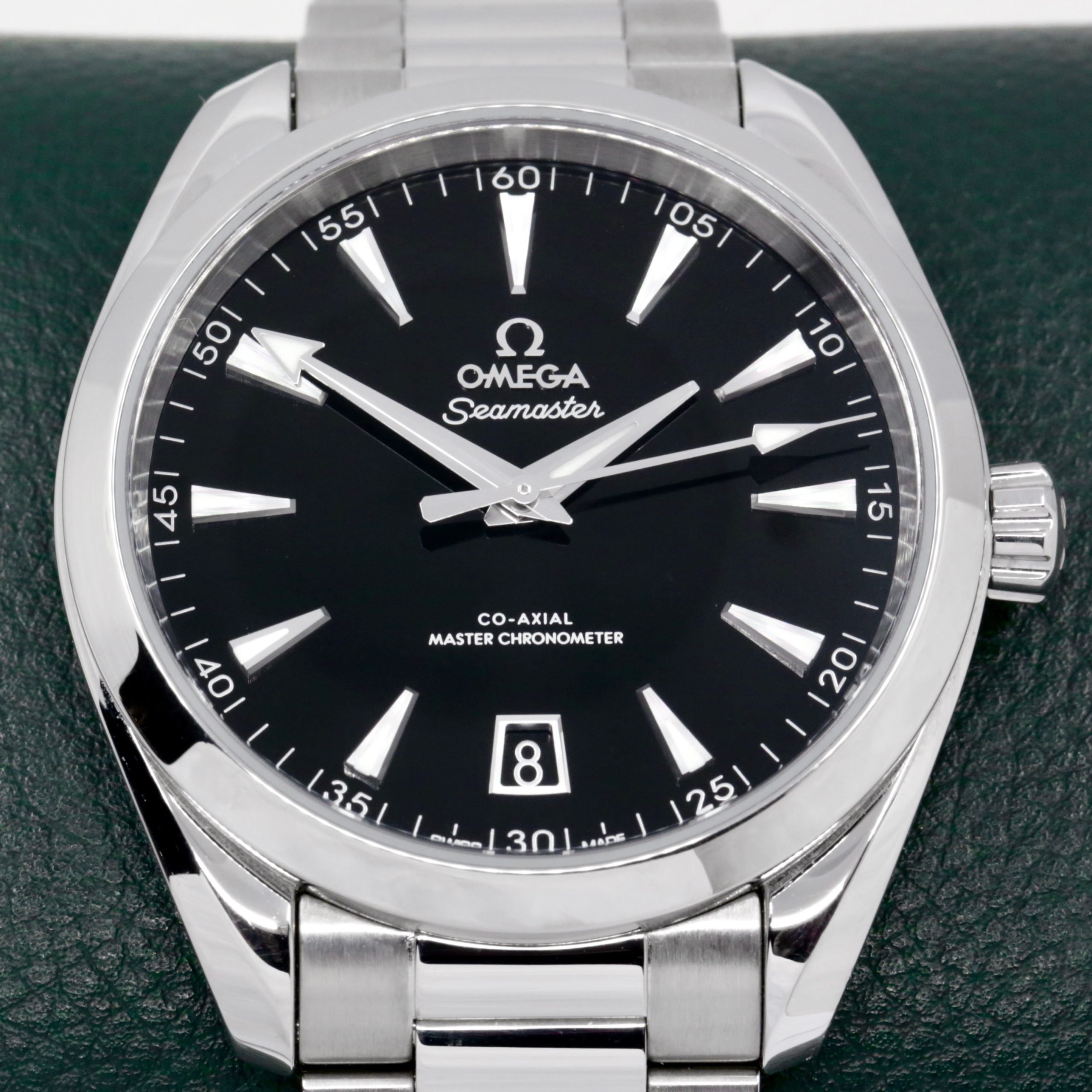 Omega Seamaster Aqua Terra 150 metre in Stainless steel 41mm case, black index dial on a Omega Stainless Steel Bracelet. Ref: 220.10.41.21.01.002. Ca. 2024, Box, Book, Omega Warranty Cards & Balance of 5 Year Omega Factory Warranty - Image 3