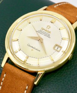 Omega Constellation Pie Pan 18ct 0.750 Yellow Gold, Circa: 1967