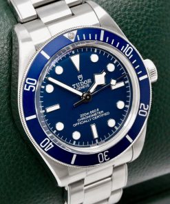 Alternative view of Tudor Black Bay 58, Stainless Steel, 39mm, Blue Index Dial, Blue Aluminium Bezel, on Stainless Steel Tudor Oyster Bracelet, Ref 79030B, Circa: 2020, with Box, Books, & Tudor Warranty Card