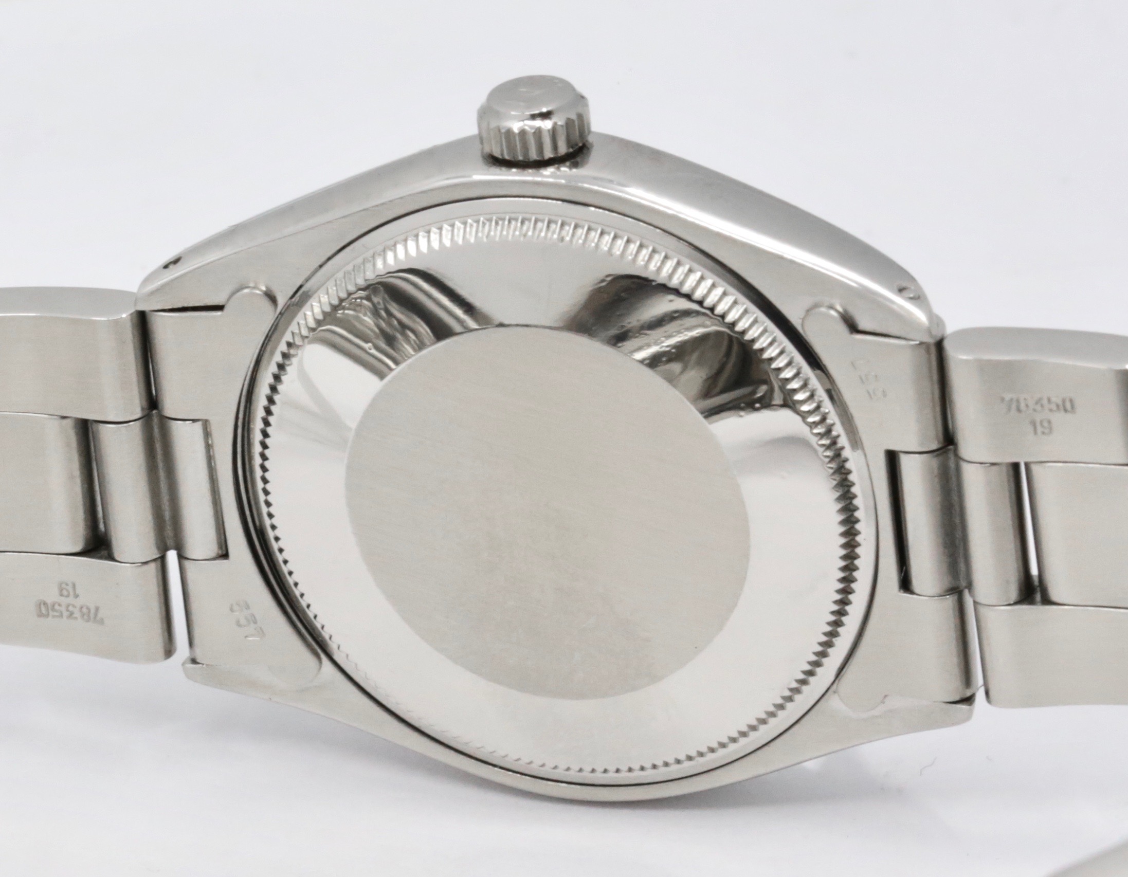 Rolex Oyster Perpetual Air King, 34mm, in Stainless Steel, Original Blue Index Dial, on Stainless Steel Rolex Oyster Bracelet, Ref. 5500, Circa: 1978, with Rolex Box - Image 5