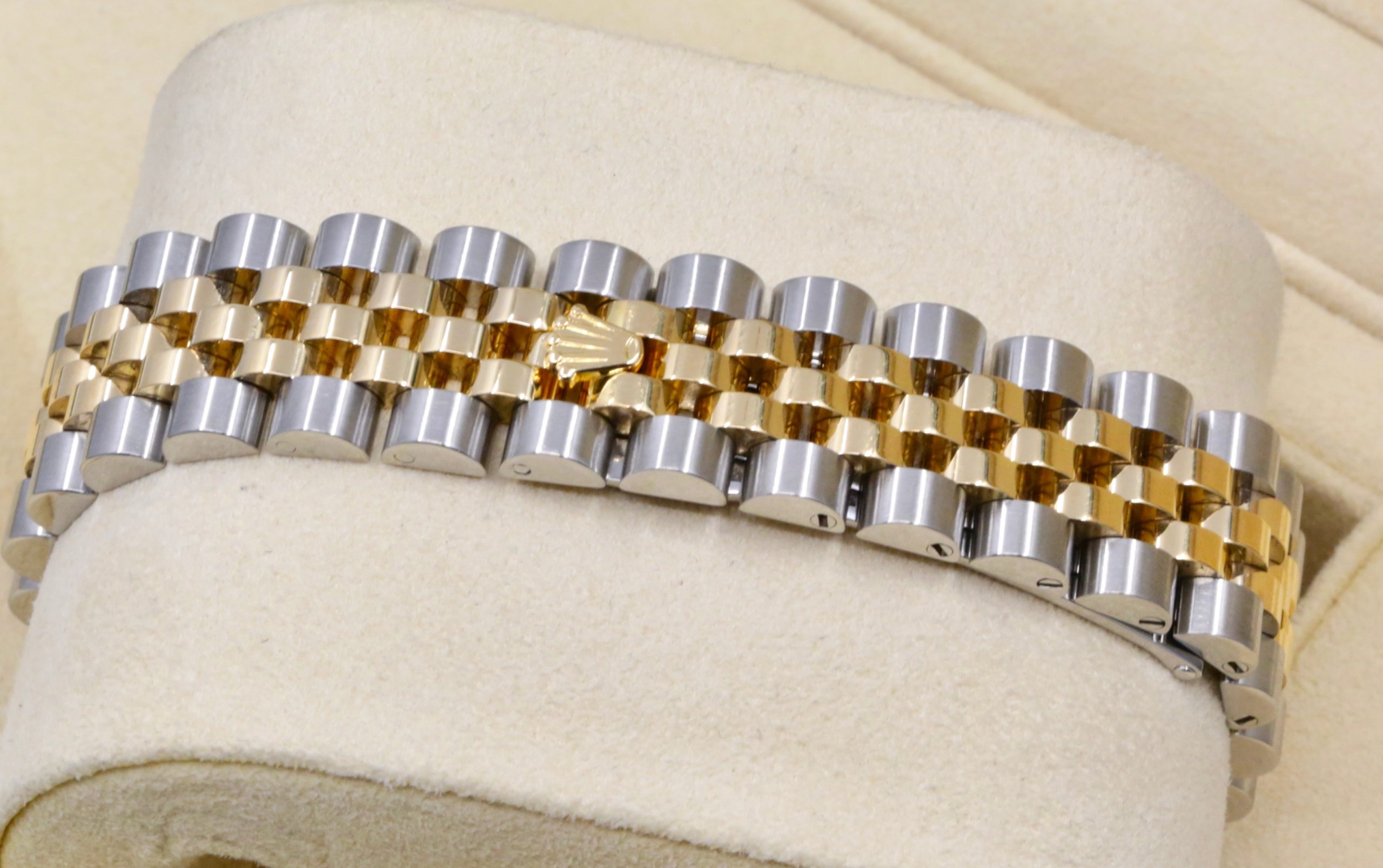 Rolex Datejust 31, Stainless Steel & 18ct Yellow Gold, Factory Set Diamond Champagne Dial, Fluted Bezel, on Stainless Steel & 18ct Yellow Gold Rolex Jubilee Bracelet, Ref.178273, Circa: 2018, Full Set - Complete with Box, Books, Swing Tags, & Rolex Warranty Card - Image 5