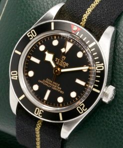Alternative view of *ON SALE!! Tudor Black Bay 58, Stainless Steel, 39mm, Black Index Dial with Gilt Accents, Black Aluminium Bezel, on Black Tudor Fabric Strap, Ref. 79030N, Circa: 2019, with Box, Books, & Tudor Warranty Card - $3,750 inc GST!!