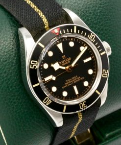 *ON SALE!! Tudor Black Bay 58, Stainless Steel, 39mm, Black Index Dial with Gilt Accents, Black Aluminium Bezel, on Black Tudor Fabric Strap, Ref. 79030N, Circa: 2019, with Box, Books, & Tudor Warranty Card - $3,750 inc GST!!