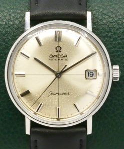 Vintage Omega Seamaster Automatic with Date, Stainless steel case, Silver Index Dial on a Leather Strap, Ref: 14770 SC-61 Movement Calibre 562. Circa: 1961, "Watch Only" - $1,500 inc GST!!  *Sold as Traded!!