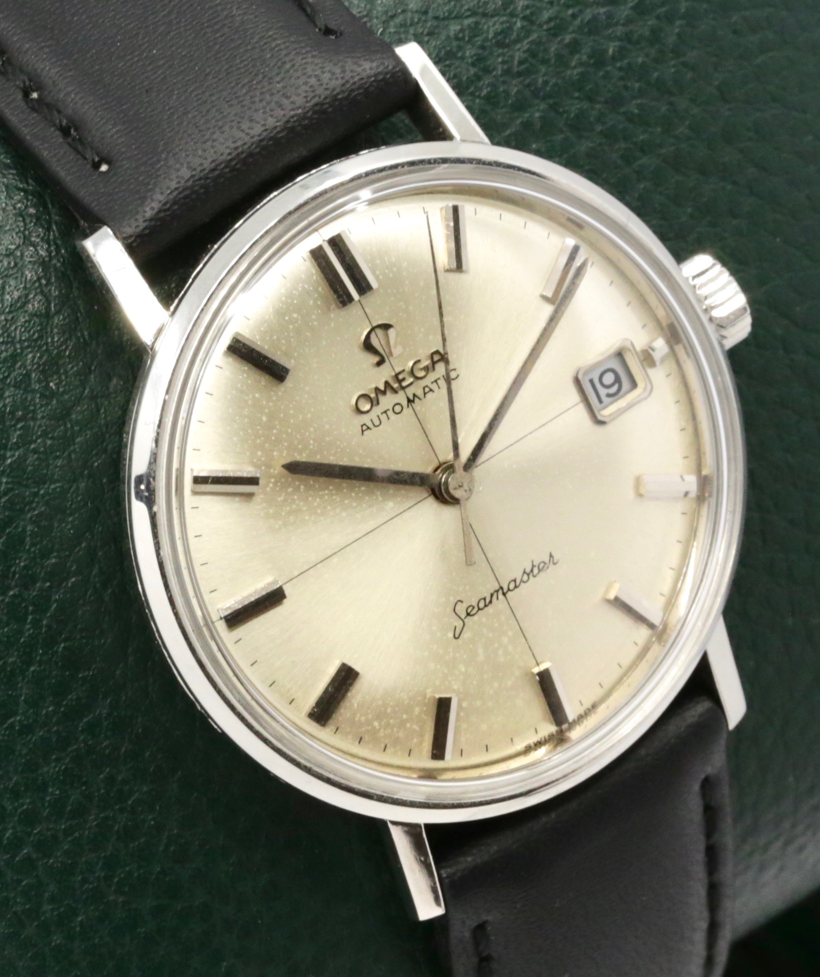 Vintage Omega Seamaster Automatic with Date, Stainless steel case