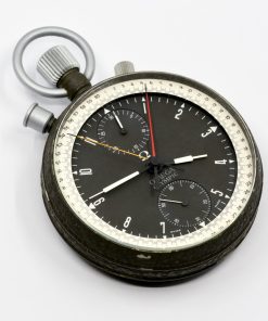 Omega Split Second Chronograph Olympic Pocket Watch, For 1968 Mexico Summer Olympics . Calibre 1131 movement.