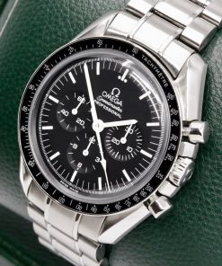Alternative view of Omega Speedmaster Professional "MoonWatch", 42mm, Stainless Steel, Omega Cal. 1861, Hesalite Crystal, Black Index Dial, on Stainless Steel Omega Bracelet, Ref. 3570.50, Circa: 2000's, Watch Only - $5,500 incl. GST!!