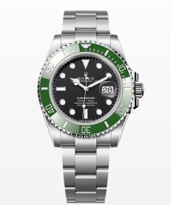 Rolex Submariner Date "Starbucks", 41mm, in Stainless Steel, "Mk 2" Green Ceramic Bezel, Black Index Dial, on Stainless Steel Rolex Oyster Bracelet, Ref. 126610LV, Circa: 2025, Complete with Box, Books, Green Swing Tag, Rolex Warranty Card & Balance of 5 Year Rolex Service Warranty