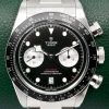 Tudor Black Bay Chrono "Reverse Panda", 41mm, Stainless Steel, Black Index Dial with Silver Sub-Dials, on Stainless Steel Tudor Oyster-Style Bracelet, Ref. 79360N, Circa: 2023, with Box, Books, Swing Tag, Tudor Warranty Card & Balance of 5 Year Tudor Factory Warranty - $5,500 inc GST!!