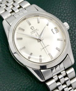 Alternative view of Vintage Omega Seamaster Automatic with Date, 34mm Stainless Steel Case, Omega Cal. 562, Silver Index Dial, on Stainless Steel Omega Bracelet, Ref. 14701 1 SC, Circa: 1961 - $1,900 inc GST!!!