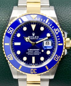 Rolex Submariner Date "Bluesy", 41mm, Stainless Steel & 18ct Yellow Gold, Blue Ceramic Bezel, Blue Index Dial, on Stainless Steel & 18ct Yellow Gold Rolex Oyster Bracelet, Ref. 126613LB, Circa: 2020, with Box, Papers, Rolex Service Card & Balance of 2 Year Rolex Service Warranty