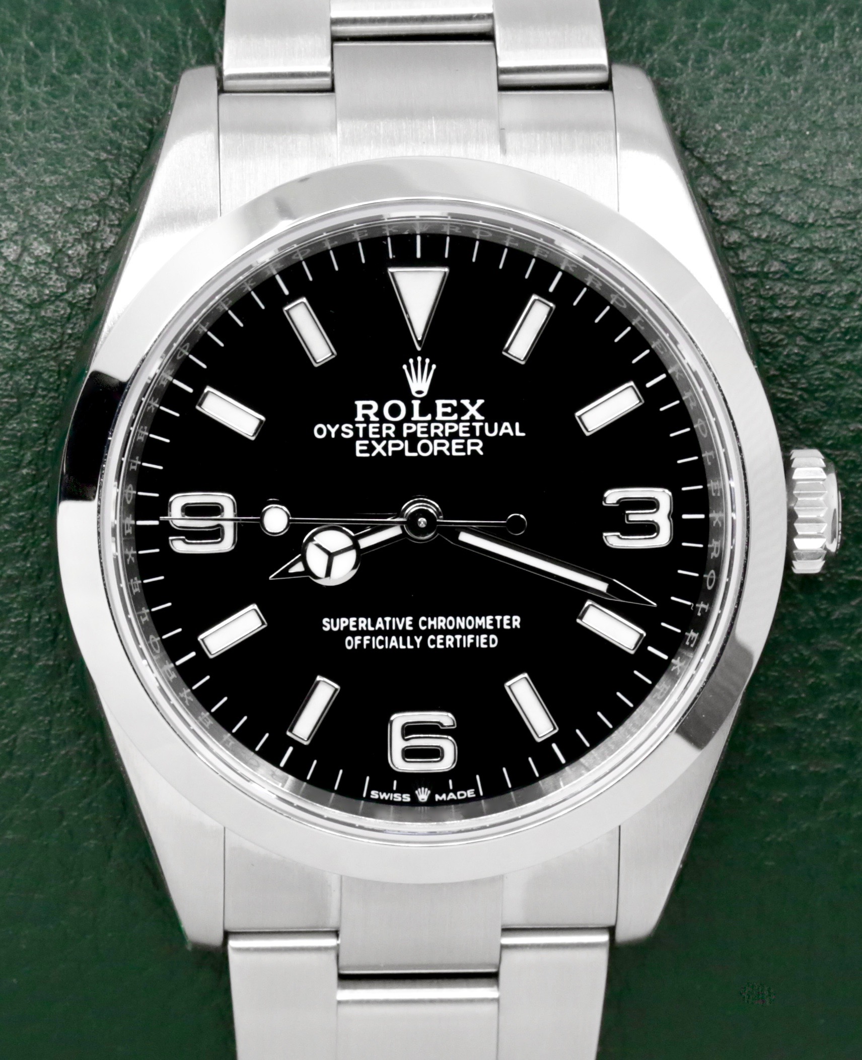 Rolex Explorer, 36mm, Stainless Steel, Black 3,6,9 Dial, on Stainless Steel Rolex Oyster Bracelet, Ref. 124270, Circa: 2023, with Box, Books, Rolex Warranty Card & Balance of 5 Year Rolex Factory Warranty - Image 2