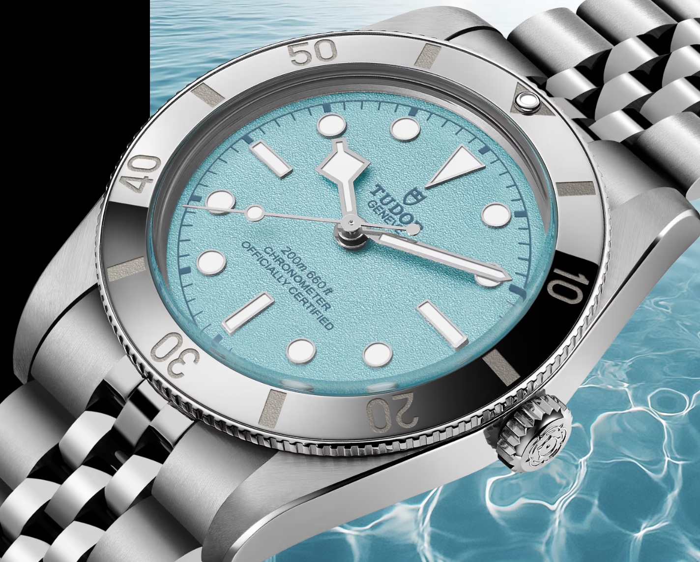Tudor Black Bay 54 Lagoon Blue reference M79000-0001, full set sold new in Melbourne 2025.
