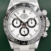 Rolex Cosmograph Daytona "Panda", in Stainless Steel, Black Ceramic Bezel, White Index Dial, on a Rolex Oystersteel Bracelet, Ref: 116500LN, Circa: 2017, Complete with Box, Book, Green & White Tags, Rolex Warranty Card,