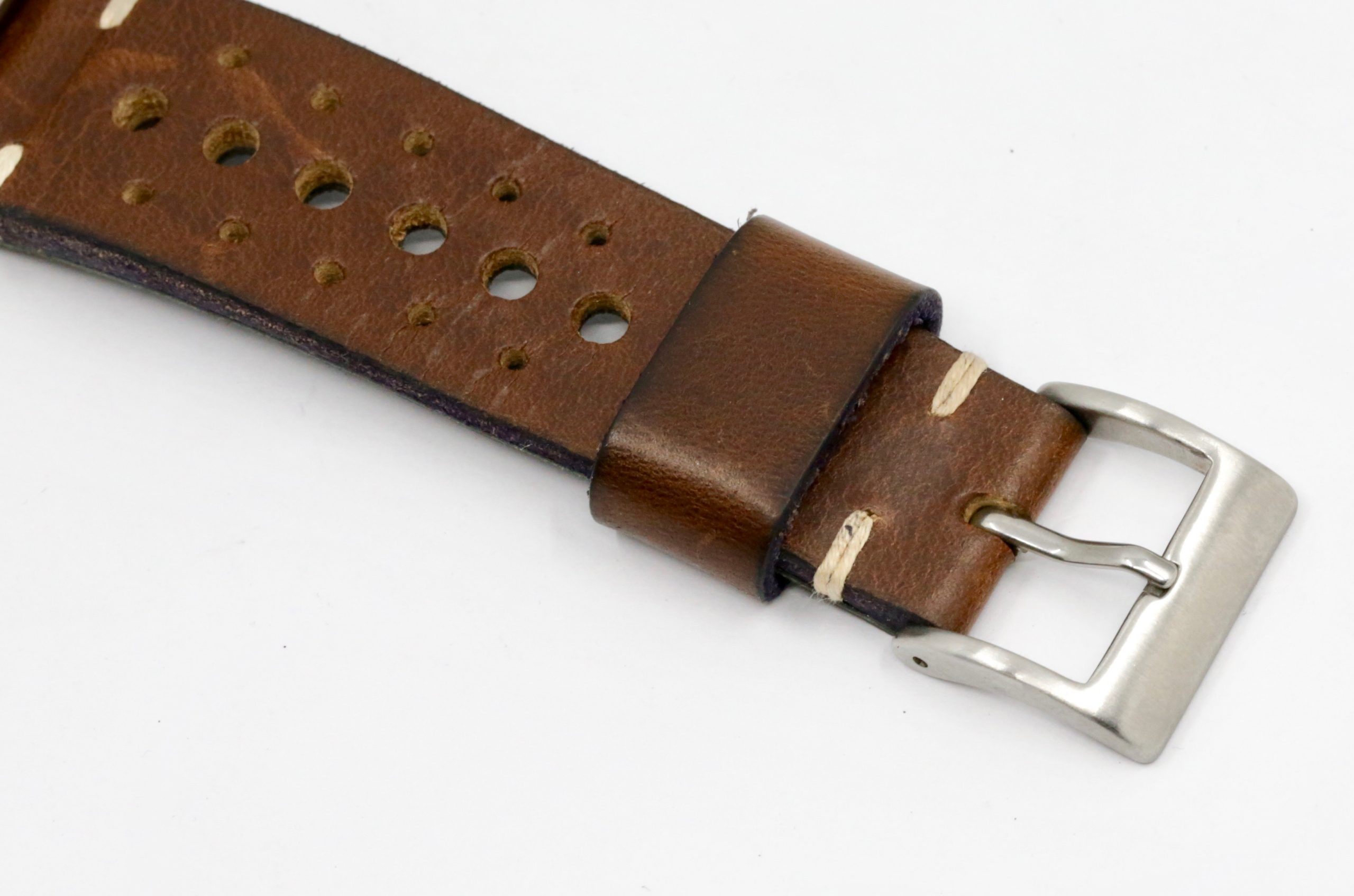 Vintage Omega Seamaster Chronograph in stainless steel, Blue index dial with sub dials in Black, on Brown Leather Strap. Ref: 176.007, Ca.1974 - Image 9
