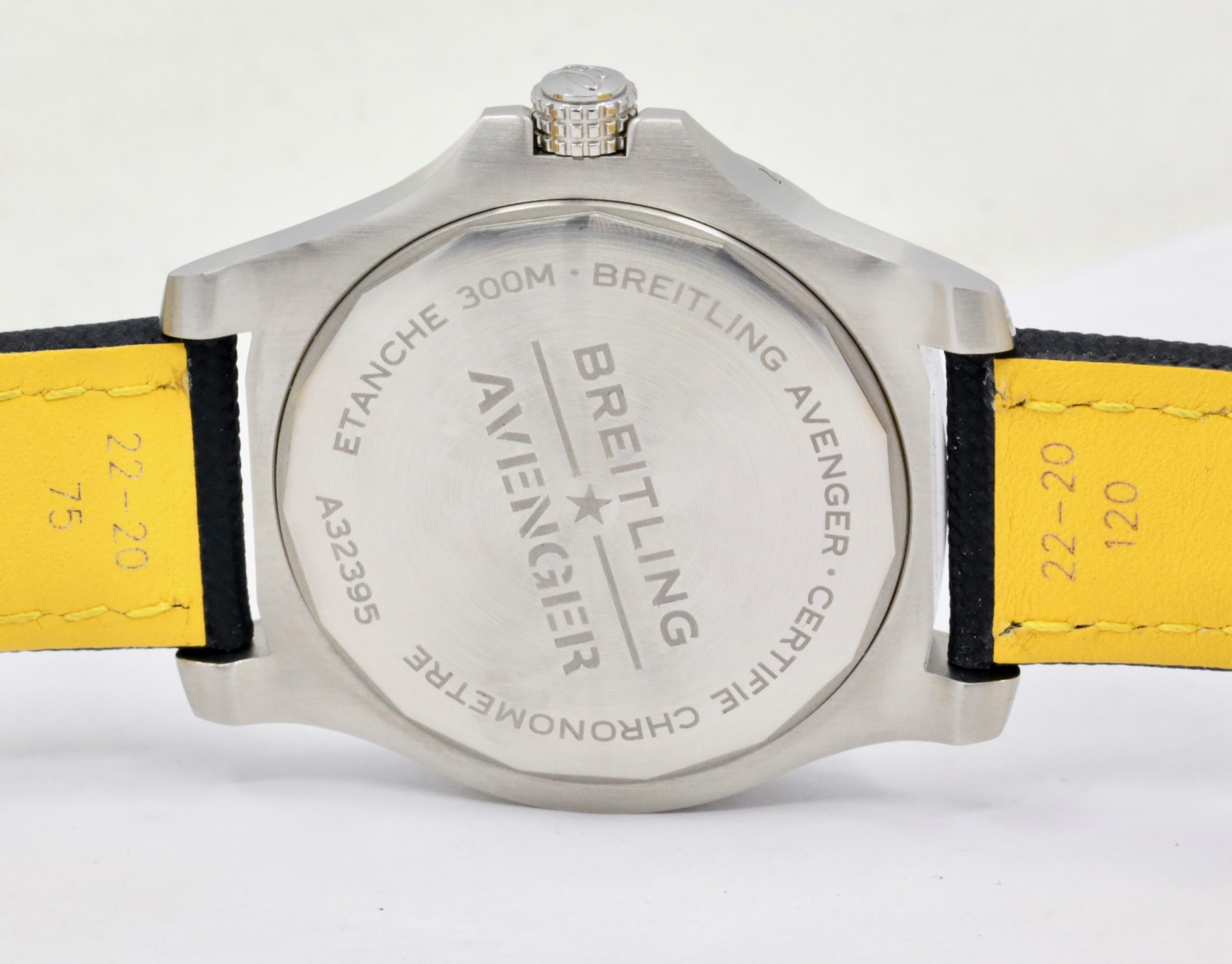 Breitling Avenger Automatic GMT 45, in Stainless Steel, Blue Index Dial with Date, on Blue Breitling Composite Strap with Stainless Steel Breitling Deployant, Ref. A32395, Circa: 2022, with Box & Papers - Image 5
