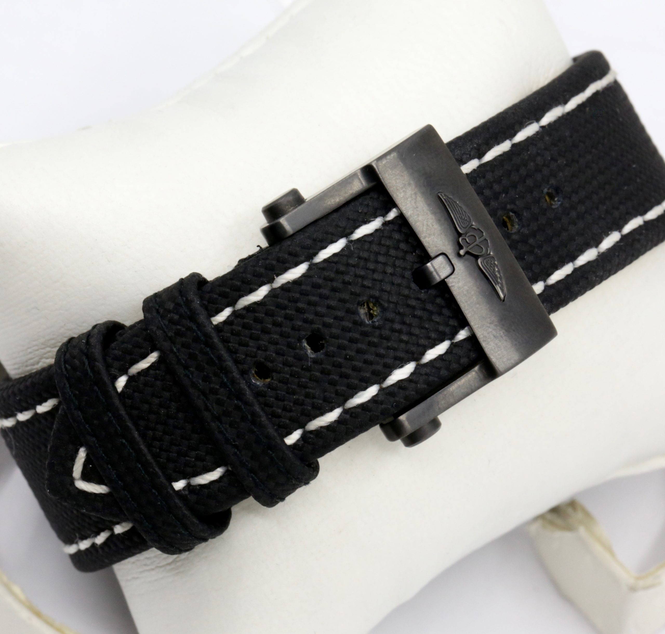 Breitling Avenger Automatic GMT 45 "Night Mission", DLC Coated Titanium Case, Black Arab Dial, Black Breitling Composite Strap with DLC Coated Titanium Breitling Deployant, Ref. V32395, Circa: 2021, with Box & Papers - Image 6