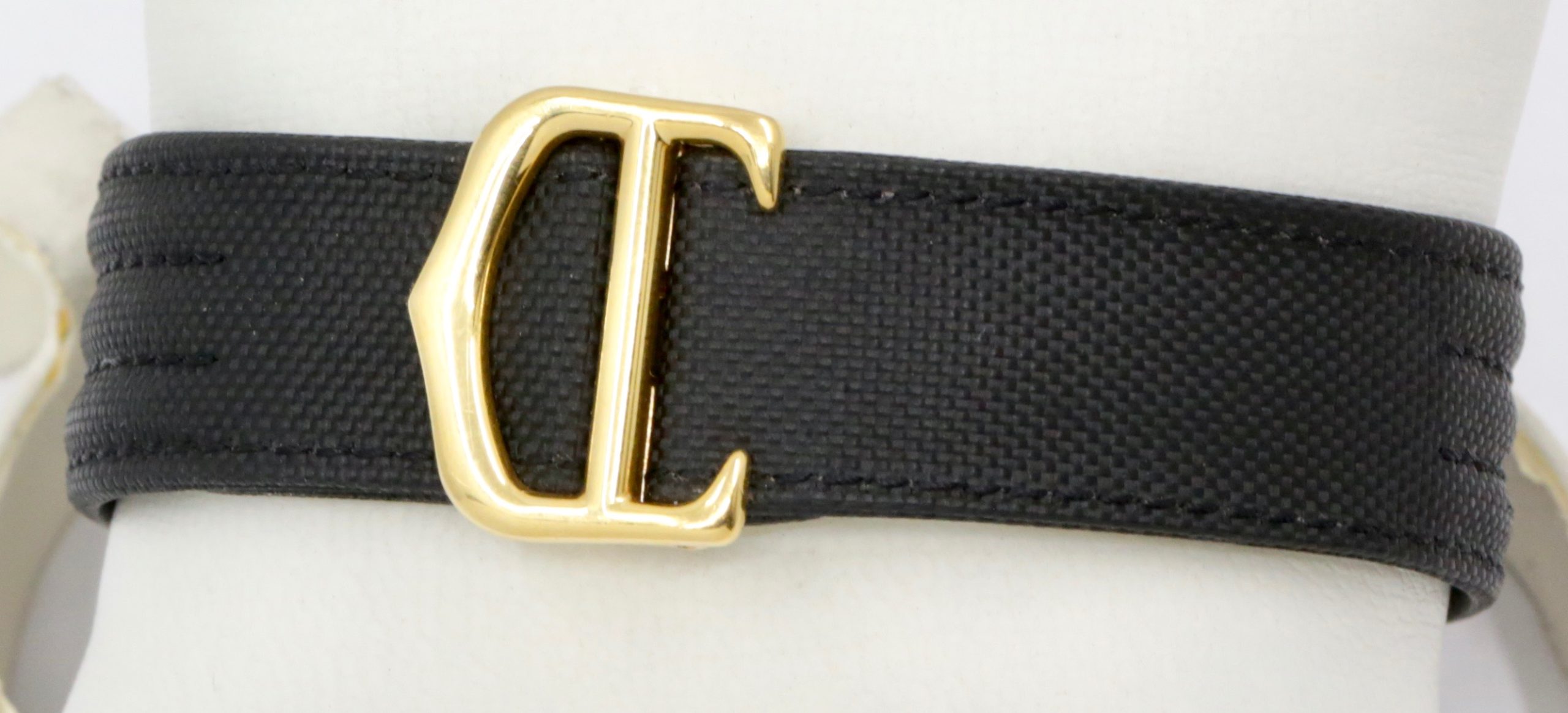 Cartier Roadster Automatic, 18ct Yellow Gold Case, Silver Dial with Roman Numerals, Black Composite Strap with 18ct Yellow Gold Cartier Deployant Clasp, Ref: W62005V2, Box, Book and Cartier Warranty Paper, Ca: 2003 - Image 7