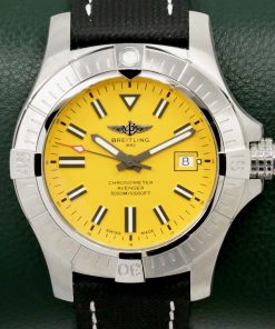 Breitling Avenger SEAWOLF 45, Automatic, Stainless Steel Case, Yellow Index Dial with Date, on Black Breitling Composite Strap with Stainless Steel Breitling Deployant, on Ref. A17319, Circa: 2023, with Box & Papers