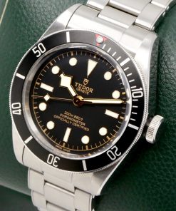 Alternative view of Tudor Black Bay Heritage, 41mm, in Stainless Steel, Black Index Dial, Black Bezel, on Stainless Steel Tudor Bracelet, Ref. 79230N, Circa: 2017, with Box, Books, & Tudor Warranty Card