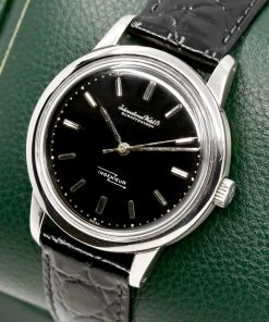 Alternative view of International Watch Company - Vintage IWC Ingenieur Circa 1959, 36.5mm Stainless Steel Case, Cal. 853, with Original Black Index Dial, on Black Alligator Leather Strap