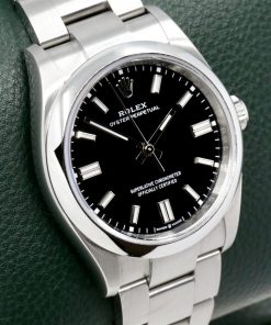 Alternative view of Rolex Oyster Perpetual 36, Stainless Steel, Black Index Dial, on Stainless Steel Rolex Oyster Bracelet, Ref. 126000, Circa: 2025, with Complete with Box, Books, Swing Tag, Rolex Warranty Card & Balance of 5 Year Rolex Factory Warranty