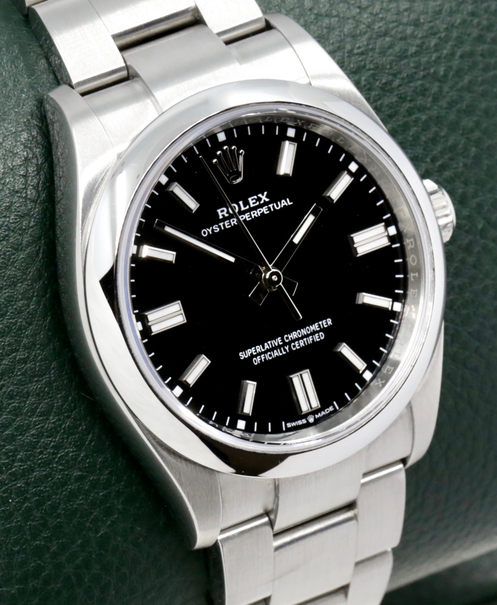Rolex Oyster Perpetual 36, Stainless Steel, Black Index Dial, on Stainless Steel Rolex Oyster Bracelet, Ref. 126000, Circa: 2025, with Complete with Box, Books, Swing Tag, Rolex Warranty Card & Balance of 5 Year Rolex Factory Warranty - Image 2