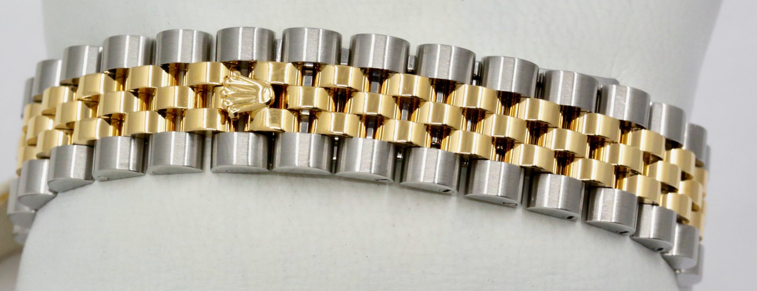 Rolex Lady-Datejust 31, Stainless Steel & 18ct Yellow Gold, Factory Set Diamond Bezel, White Index Dial, on Stainless Steel & 18ct Yellow Gold Rolex Jubilee Bracelet, Ref. 178383, Circa: 2011, with Box, Books, Rolex Warranty Card, Rolex Service Cards & Balance of 2 Year Rolex Service Warranty - Image 6