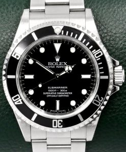 Rolex Submariner Non-Date, 40mm, Stainless Steel, Black Index Dial, Aluminium Bezel, on Stainless Steel, Rolex Oyster Bracelet, Ref. 14060M, with Box, Books, Swing Tag & Rolex Anchor - LAST OF THE SERIES!!