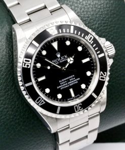Alternative view of Rolex Submariner Non-Date, 40mm, Stainless Steel, Black Index Dial, Aluminium Bezel, on Stainless Steel, Rolex Oyster Bracelet, Ref. 14060M, with Box, Books, Swing Tag & Rolex Anchor - LAST OF THE SERIES!!
