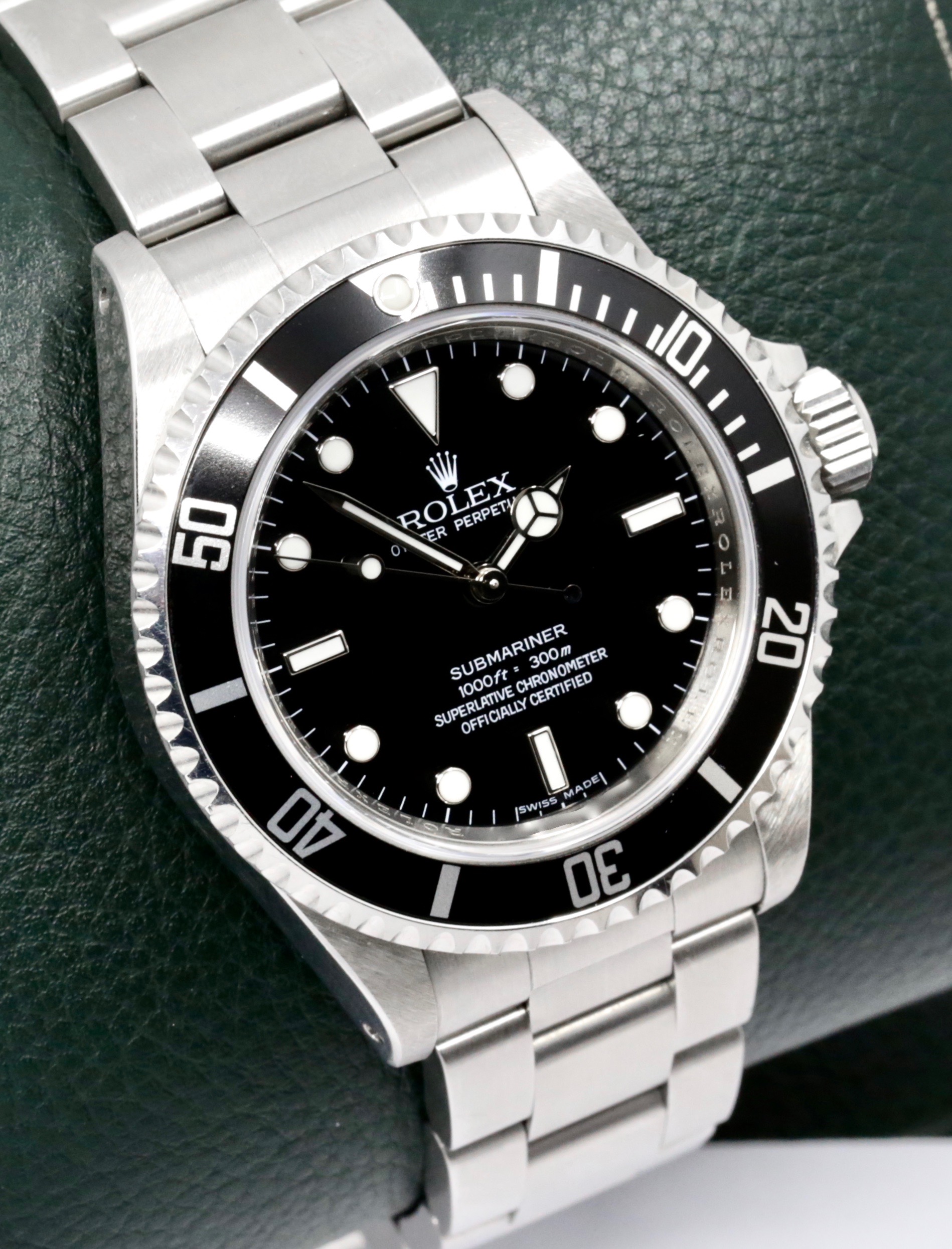 Rolex Submariner Non-Date, 40mm, Stainless Steel, Black Index Dial, Aluminium Bezel, on Stainless Steel, Rolex Oyster Bracelet, Ref. 14060M, with Box, Books, Swing Tag & Rolex Anchor - LAST OF THE SERIES!! - Image 2