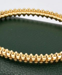 Alternative view of Cartier - Clash de Cartier Bangle, Small Model, Size 16, in 18ct Yellow Gold, with Cartier Pouch and Cartier Certificate, Sold New in 2025!!! Big discount off $14,100 MSRP!!