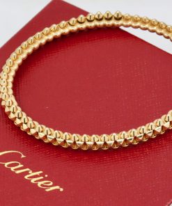 Cartier - Clash de Cartier Bangle, Small Model, Size 16, in 18ct Yellow Gold, with Cartier Pouch and Cartier Certificate, Sold New in 2025!!! Big discount off $14,100 MSRP!!