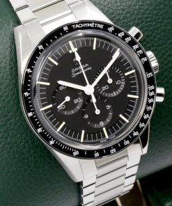 Alternative view of Omega Speedmaster "Ed White" Calibre 321, Stainless Steel, 39.7mm Case, Black Index Dial, on Stainless Steel Omega Bracelet, Ref. 311.30.40.30.01.001 , Circa: 2021, Complete with Big Box, Books, & Omega Warranty Cards