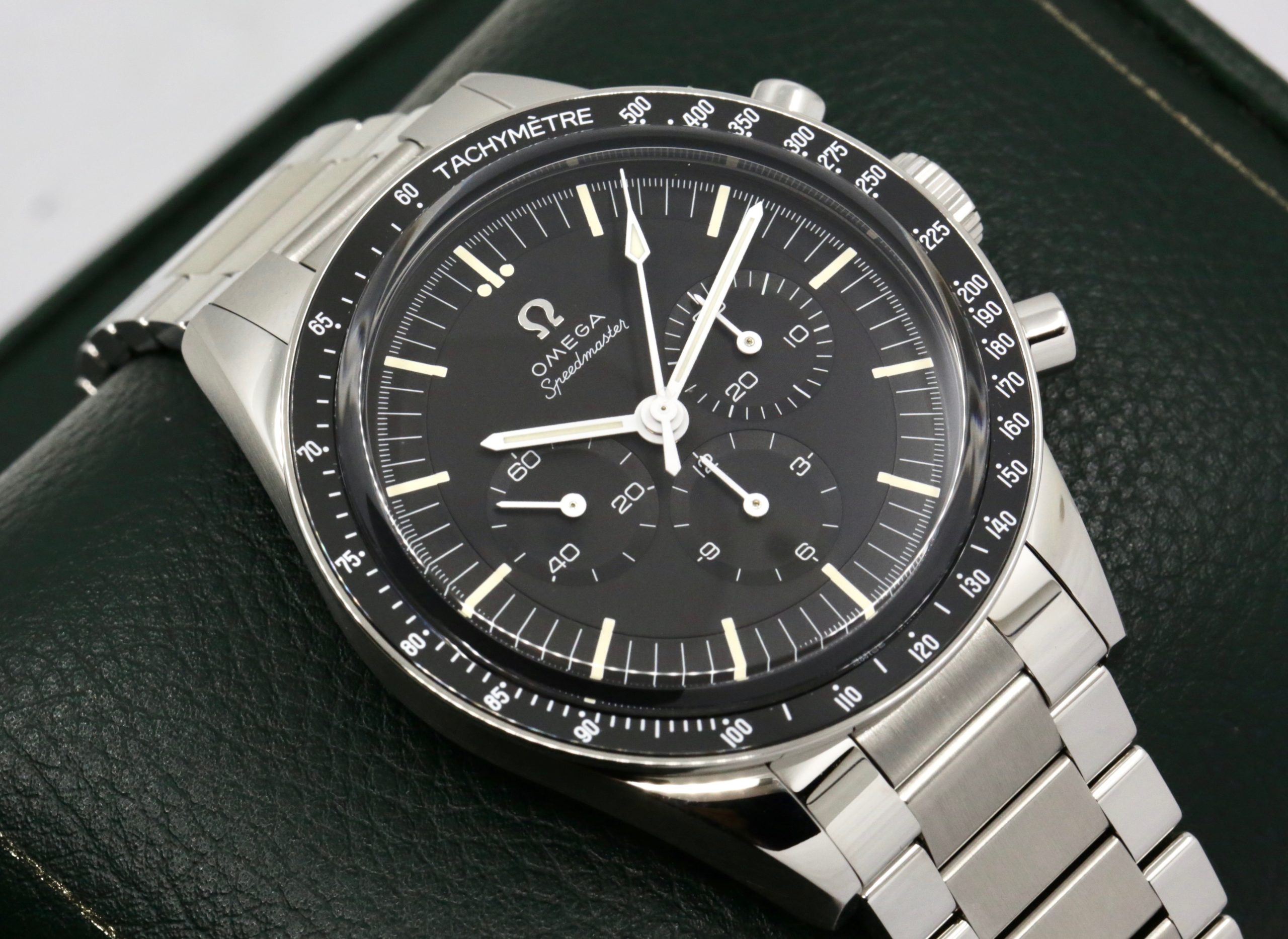 Omega Speedmaster "Ed White" Calibre 321, Stainless Steel, 39.7mm Case, Black Index Dial, on Stainless Steel Omega Bracelet, Ref. 311.30.40.30.01.001 , Circa: 2021, Complete with Big Box, Books, & Omega Warranty Cards - Image 4