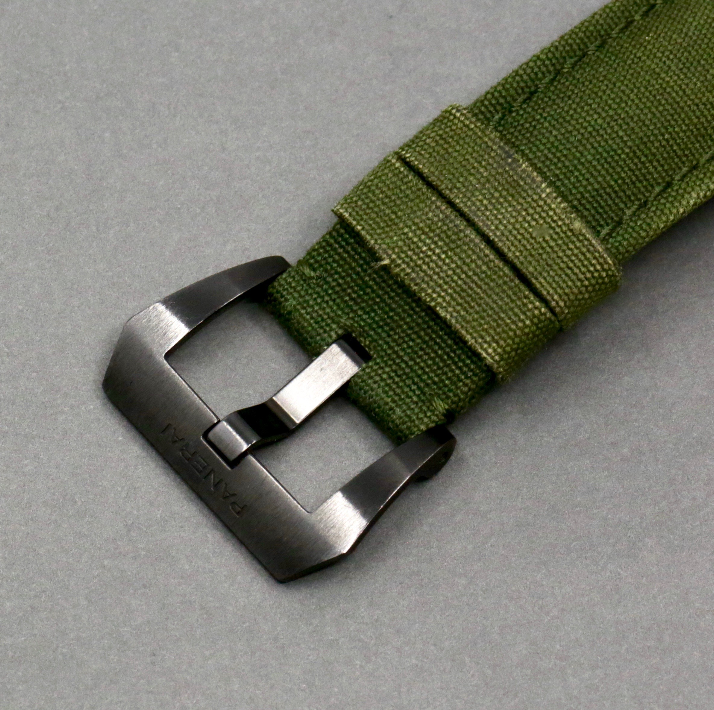Panerai Radiomir Black Seal Ceramic, 45mm, Black Index & Arab Dial with Sub-Seconds, on Green Panerai Canvas Strap with PVD Coated Stainless Steel Panerai Tang Buckle, Ref. PAM00292, Circa: 2010, with Box & Papers - Image 6