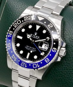 Alternative view of Rolex GMT-Master II "Batman", in Stainless Steel, with Black & Blue Ceramic Bezel, Black Index Dial, on Stainless Steel Rolex Oyster Bracelet, Ref. 126710BLNR, Circa: 2024, with Box, Books, Rolex Warranty Card, & Balance of 5 Year Rolex Factory Warranty