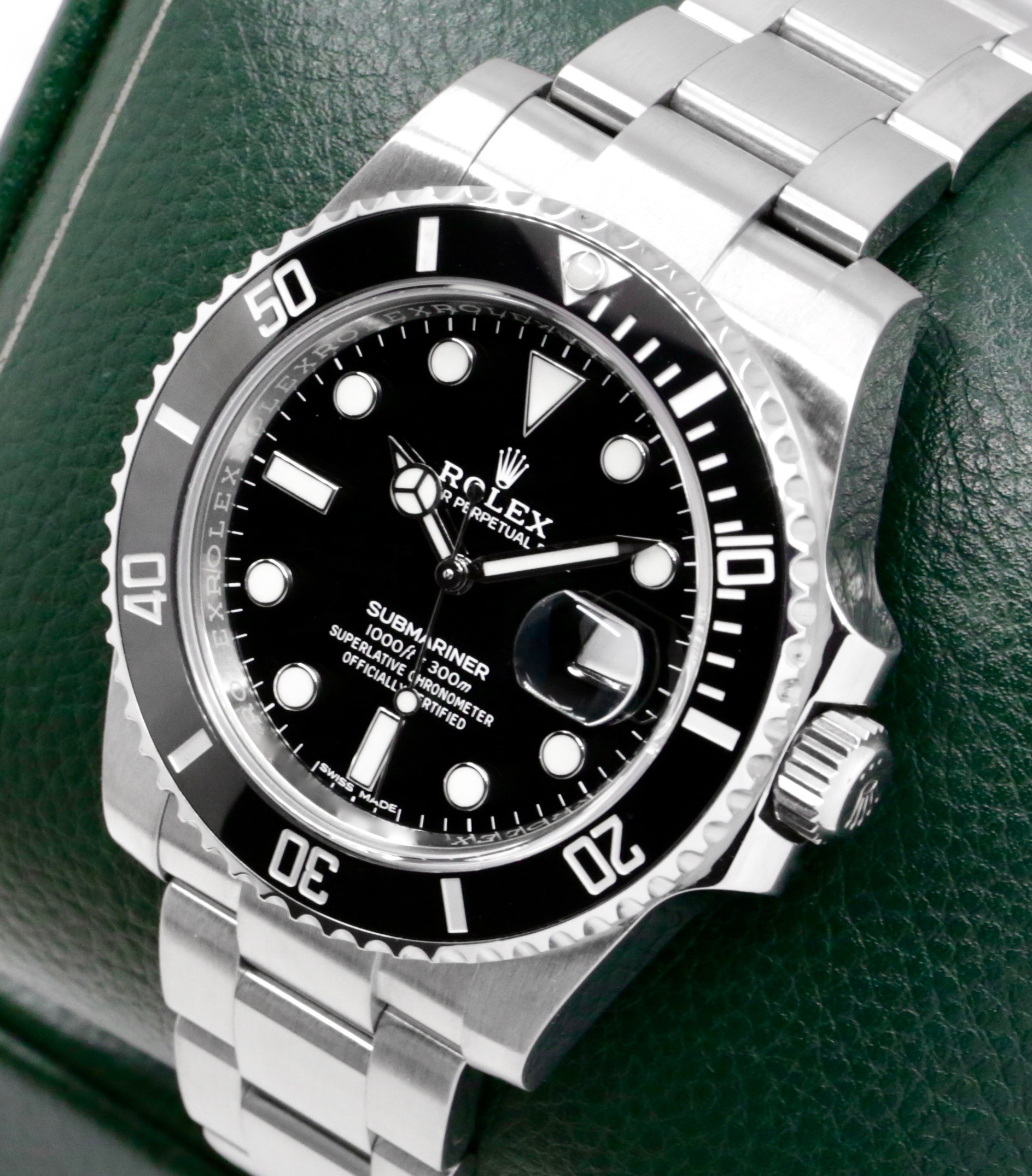Rolex Submariner Date, 40mm, Stainless Steel, with Black Ceramic Bezel, Black Index Dial, on Stainless Steel Rolex Oyster Bracelet, Ref. 116610LN, Circa: 2020, with Box, Books, Swing Tag, & Rolex Warranty Card - Image 3