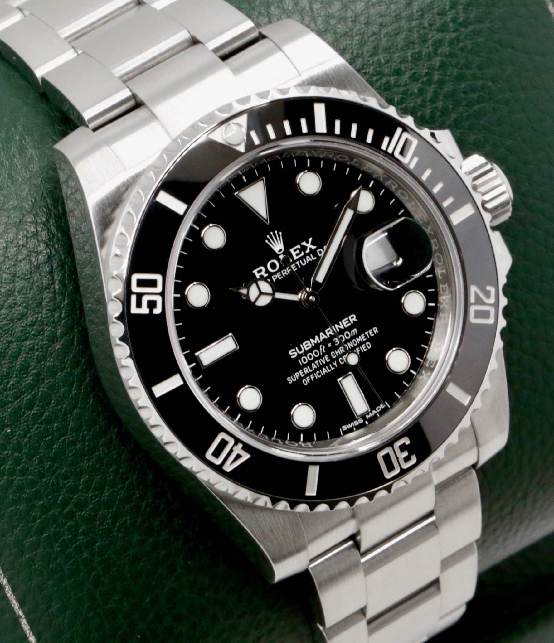 Rolex Submariner Date, 40mm, Stainless Steel, with Black Ceramic Bezel, Black Index Dial, on Stainless Steel Rolex Oyster Bracelet, Ref. 116610LN, Circa: 2020, with Box, Books, Swing Tag, & Rolex Warranty Card - Image 2