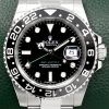 Rolex GMT-Master II "Green Arrow", Stainless Steel, Black Ceramic Bezel, Black Index Dial, on Stainless Steel Rolex Oyster Bracelet, Ref. 116710LN, Circa: 2017, with Box, Books, Green & White Swing Tags, & Rolex Warranty Card