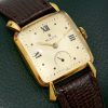 Rolex reference 4471, 18ct rose gold exotic Gabus Freres case with flared lugs, chronometer Super balance.