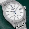 Grand Seiko "Snowflake" Heritage Collection, Automatic Spring Drive 3-Day, Titanium Case, White Index Dial with Date & Power Reserve Display, on Titanium Grand Seiko Bracelet, Ref. SBGA211, Circa: 2023, Complete with Box, Books, Grand Seiko Warranty Card & Balance of 5 Year Grand Seiko Factory Warranty