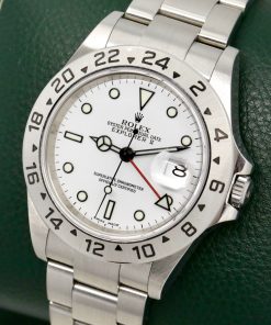 Alternative view of Rolex Explorer II "Polar", 40mm Stainless Steel Case, White Index Dial, on Stainless Steel Rolex Oyster Bracelet with Solid End Links, Ref. 16570, Circa: 2003, with Box, Books, Swing Tags, Rolex Folder & Rolex Warranty Certificate