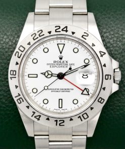 Rolex Explorer II "Polar", 40mm Stainless Steel Case, White Index Dial, on Stainless Steel Rolex Oyster Bracelet with Solid End Links, Ref. 16570, Circa: 2003, with Box, Books, Swing Tags, Rolex Folder & Rolex Warranty Certificate