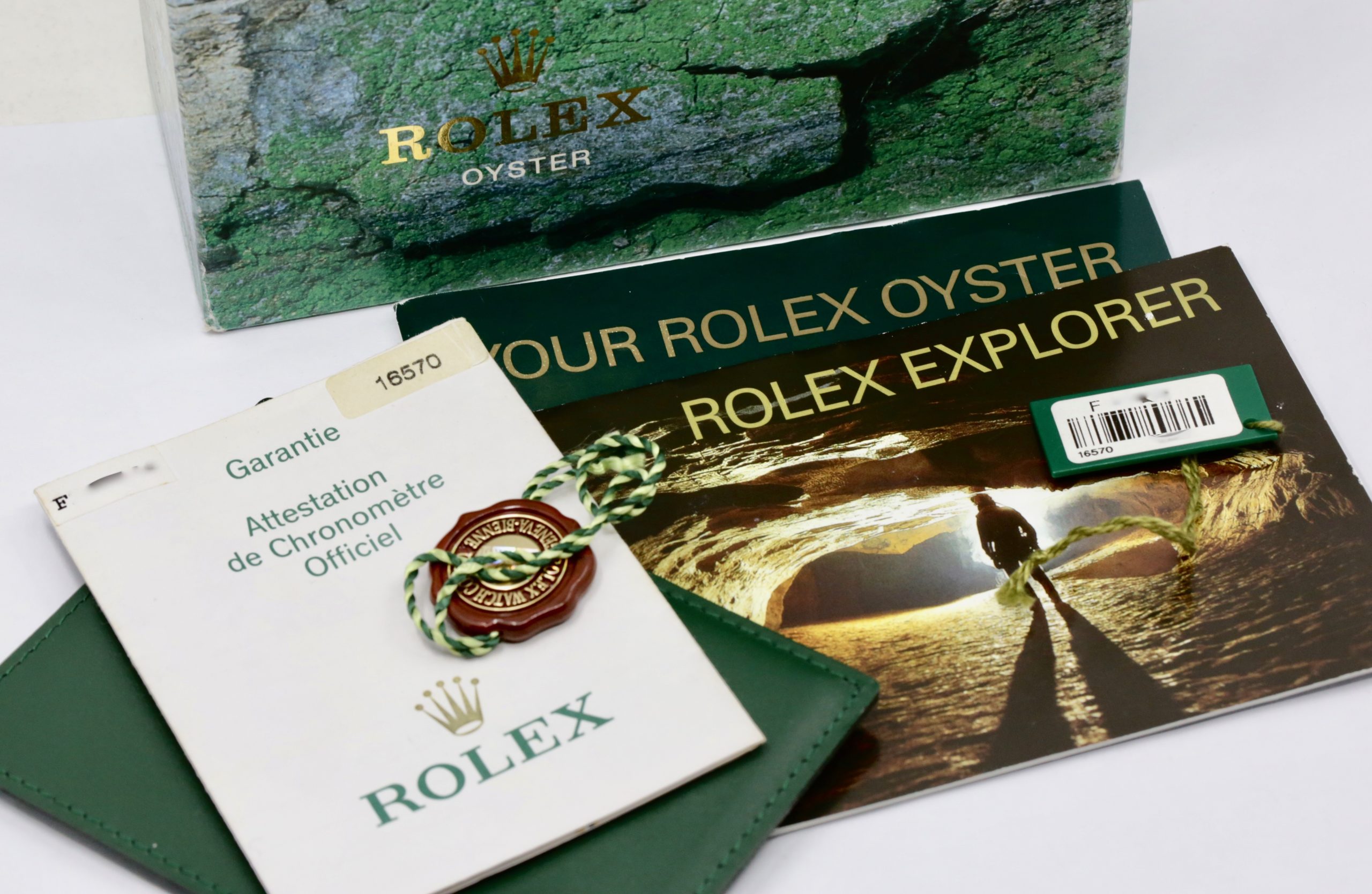 Rolex Explorer II "Polar", 40mm Stainless Steel Case, White Index Dial, on Stainless Steel Rolex Oyster Bracelet with Solid End Links, Ref. 16570, Circa: 2003, with Box, Books, Swing Tags, Rolex Folder & Rolex Warranty Certificate - Image 7
