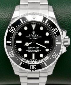 Rolex Oyster Perpetual Deepsea, 44mm, Stainless Steel, Black Ceramic Bezel, Black Index Dial, on Stainless Steel Rolex Oyster Bracelet, Ref. 116660, Circa: 2013, with Box, Papers & Balance of 2 Year Rolex Service Warranty - Just Serviced by Rolex Australia